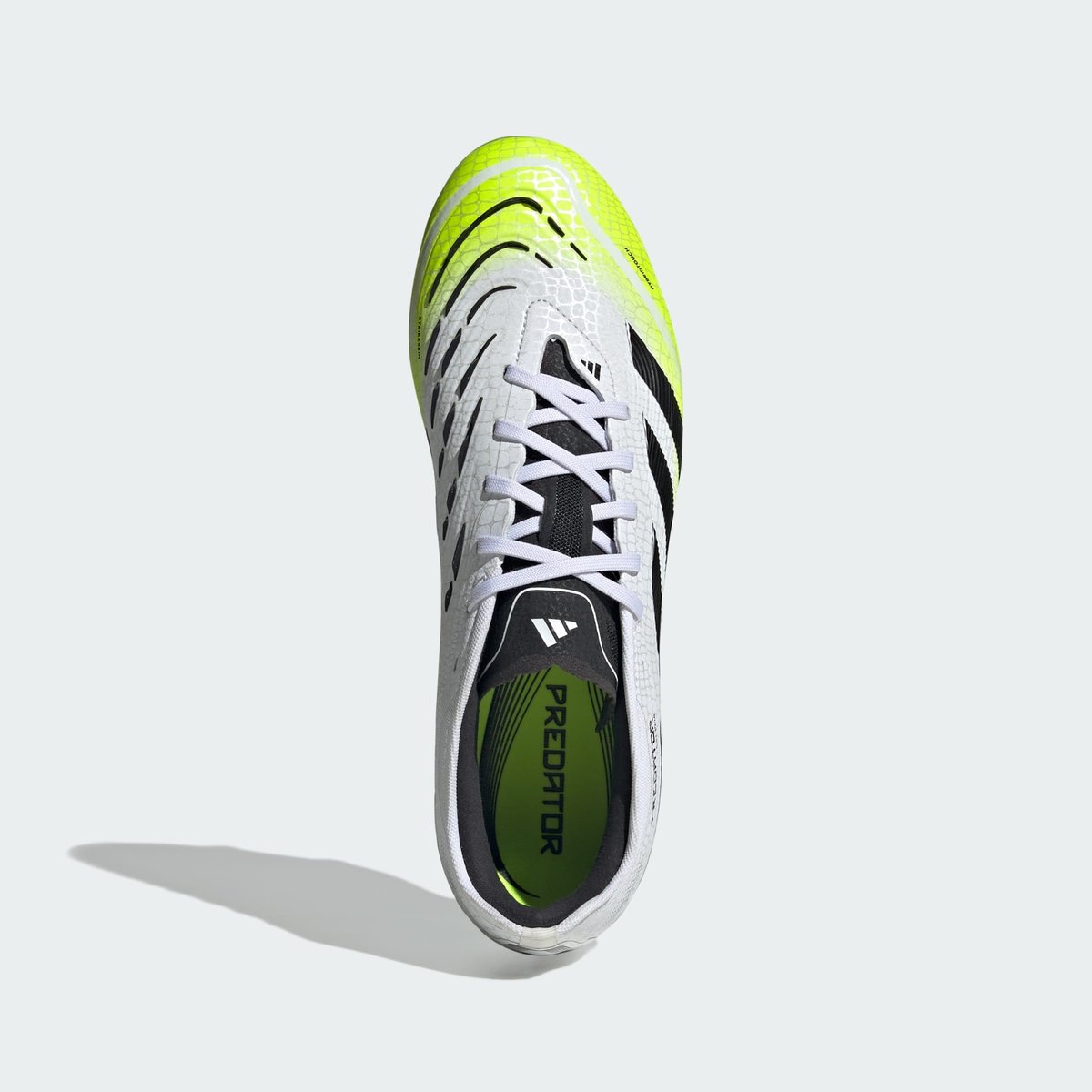 Chaussures Predator Pro Terrain Souple Chaussures Predator Pro Terrain Souple cloud white / core black / lucid lemon, adidas Performance
