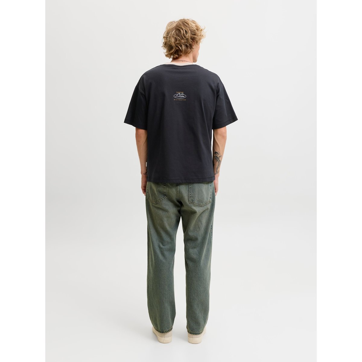 T-Shirt black 1, JACK & JONES