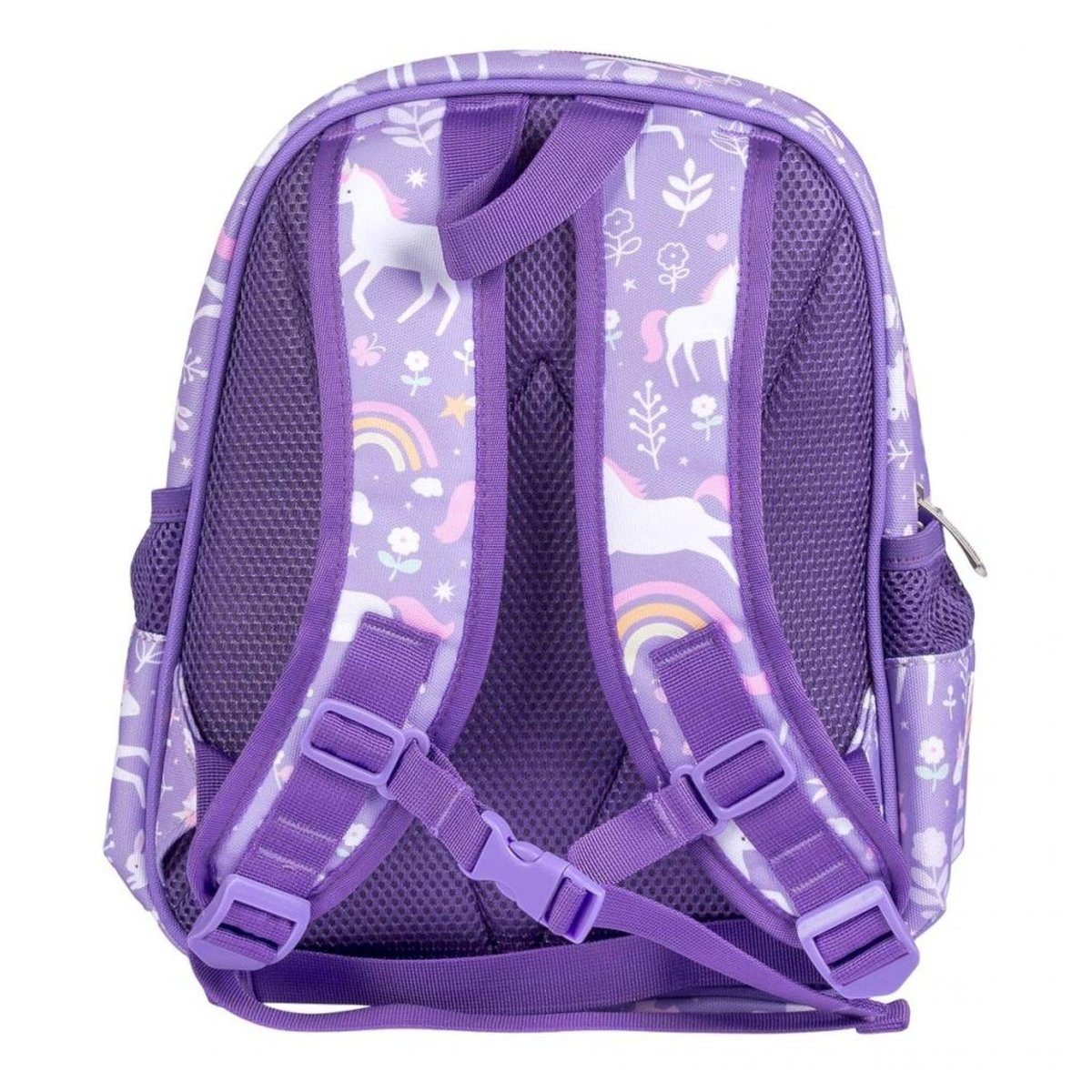 Sac à dos avec poche isotherme LICORNE violet, blanc, rose, A LITTLE LOVELY COMPANY