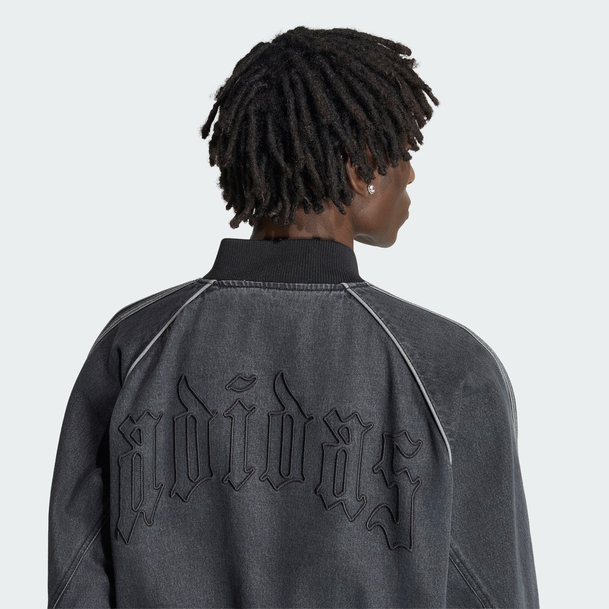 Veste De Survêtement Denim Sst Veste De Survêtement Denim Sst true black denim, adidas Originals