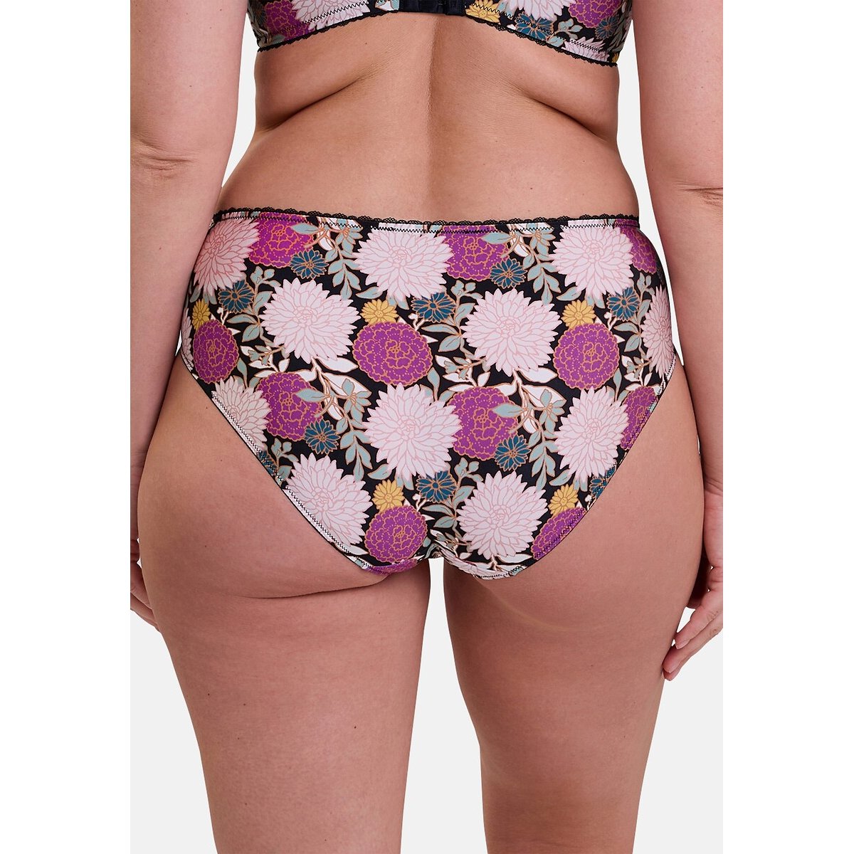 Aurélie Briefs print/black background, SANS COMPLEXE