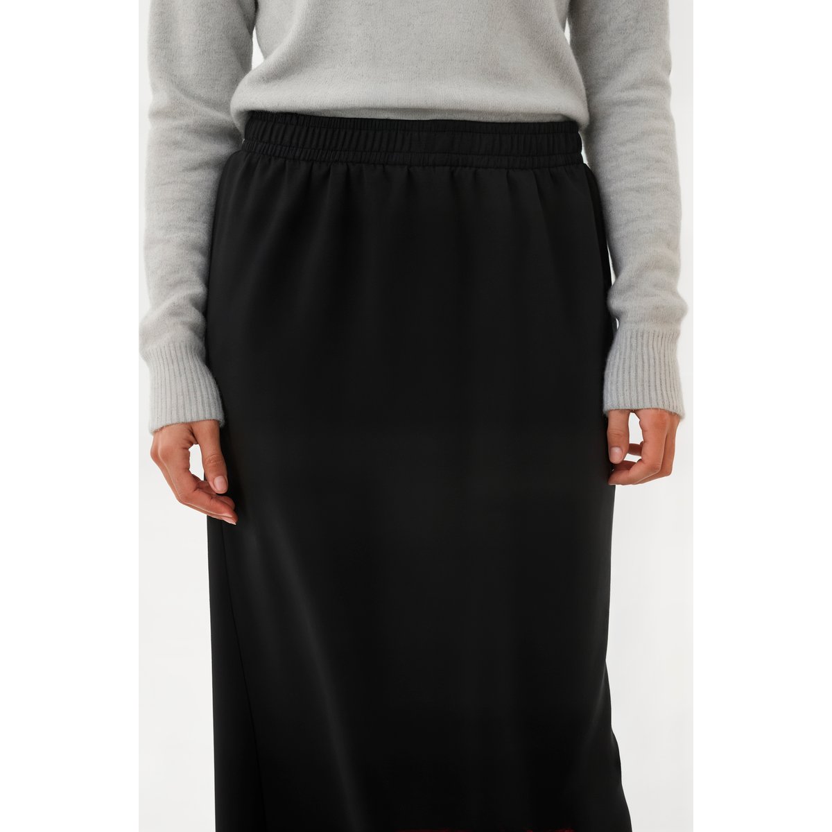 Jupe casual noir, KAFFE