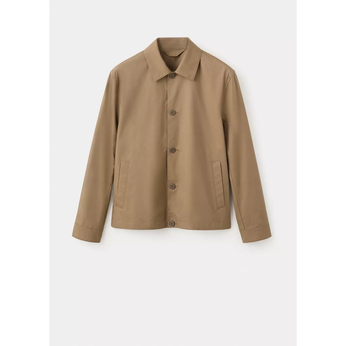 Veste légère coton orange brûlé, MANGO MAN