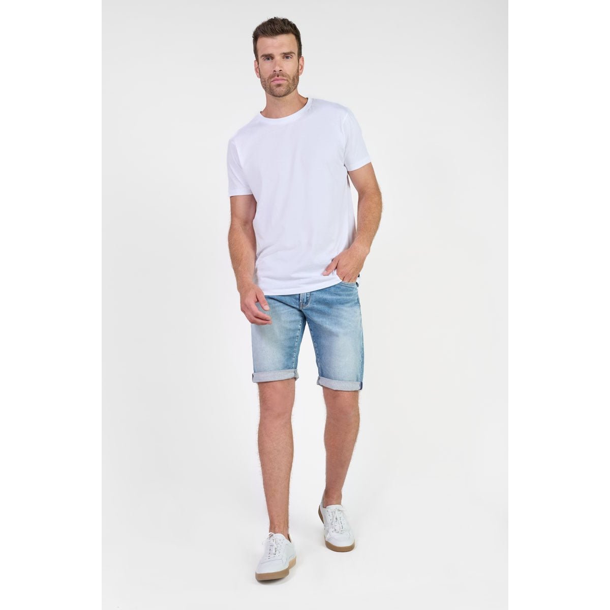 Bermuda short en jeans JOGG blue, LE TEMPS DES CERISES