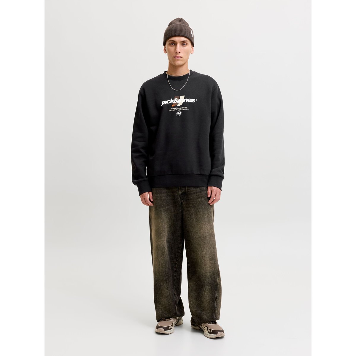Sweat-Shirt black 1, JACK & JONES