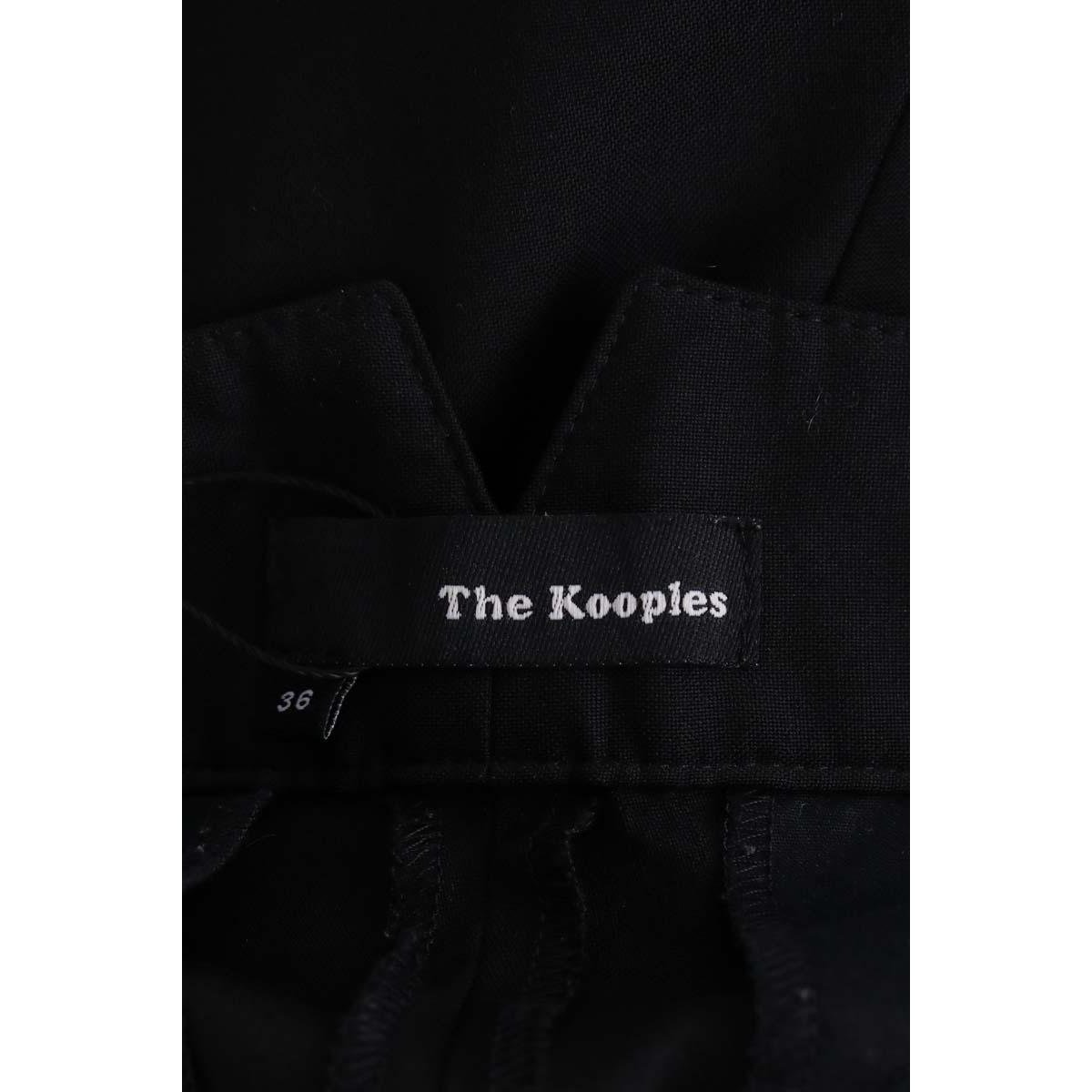 Pantalon droit - Très Bon État noir, THE KOOPLES