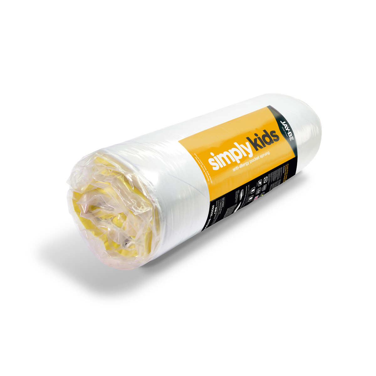 Jay-Be® Simply Kids® Anti-Allergy e-Pocket® Mattress yellow, JAY-BE