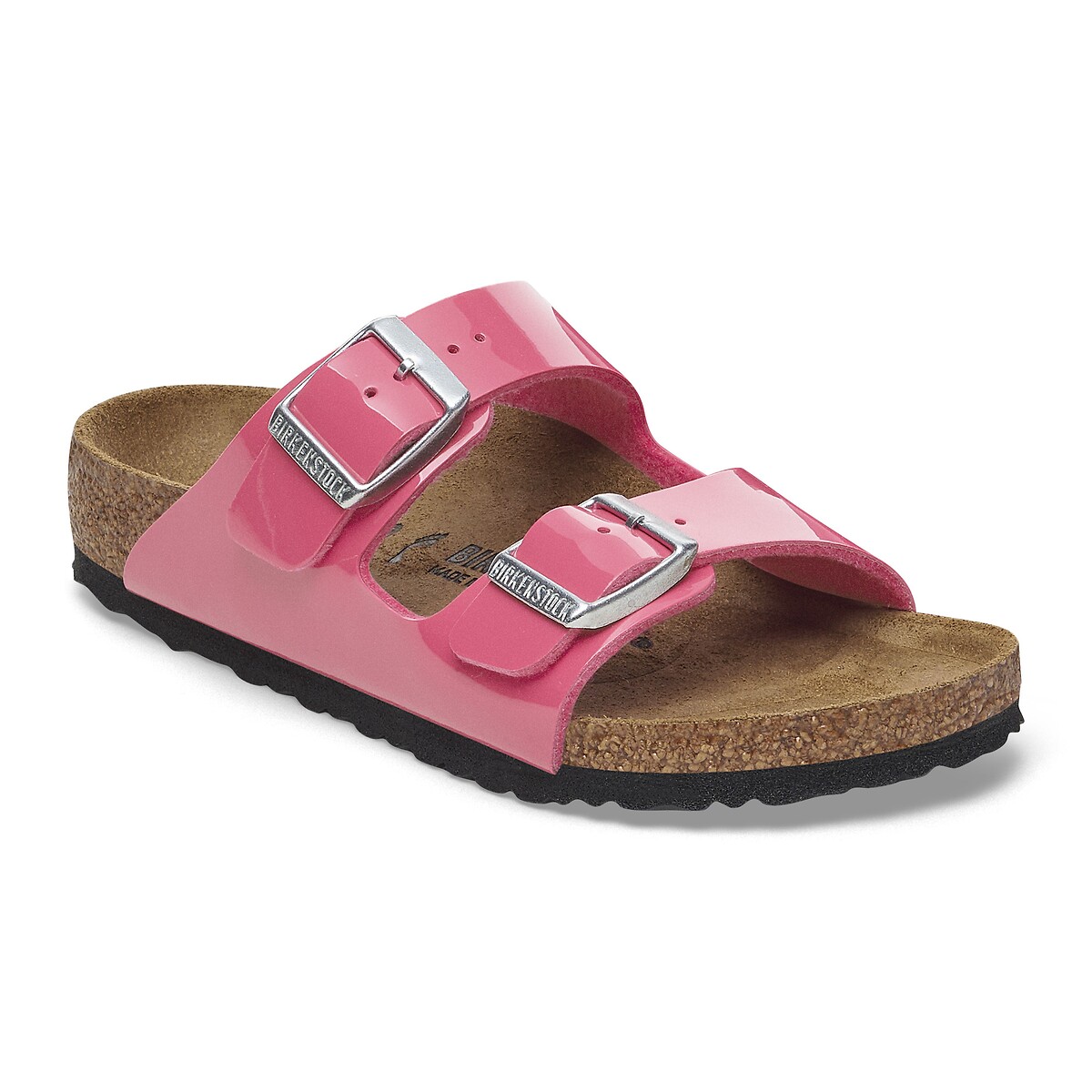 Kids Arizona Double Strap Mules fuchsia pink, BIRKENSTOCK