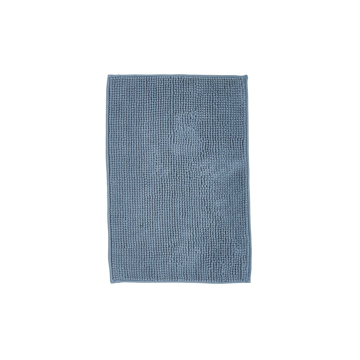 Tapis de bain Bubble uni ESSENTIAL bleu ardoise, TODAY