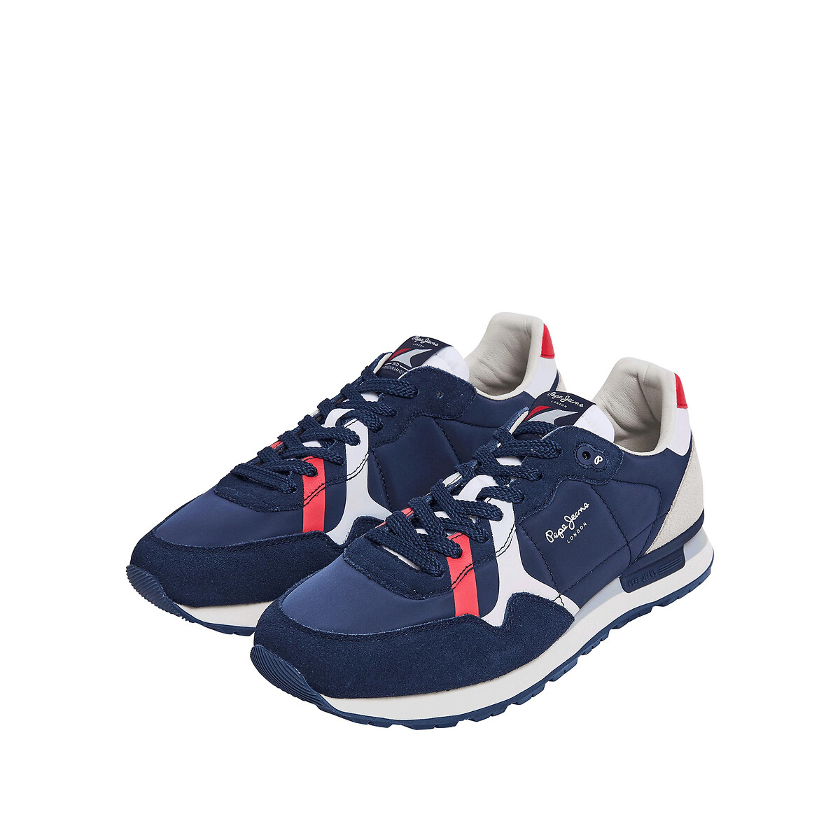 Baskets basses Brit Road bleu marine, PEPE JEANS