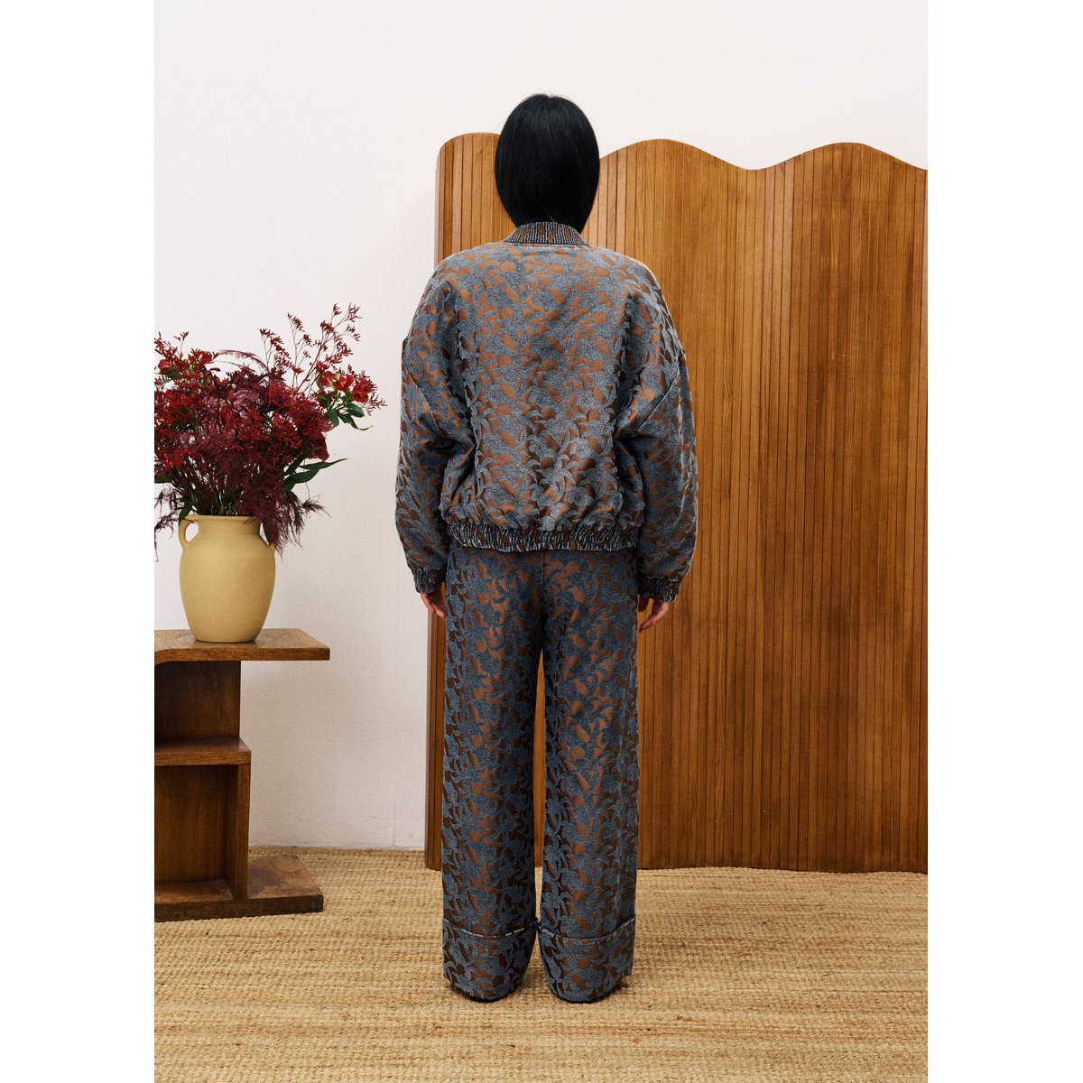 Bomber en coton BOWIE marron glace, FRNCH