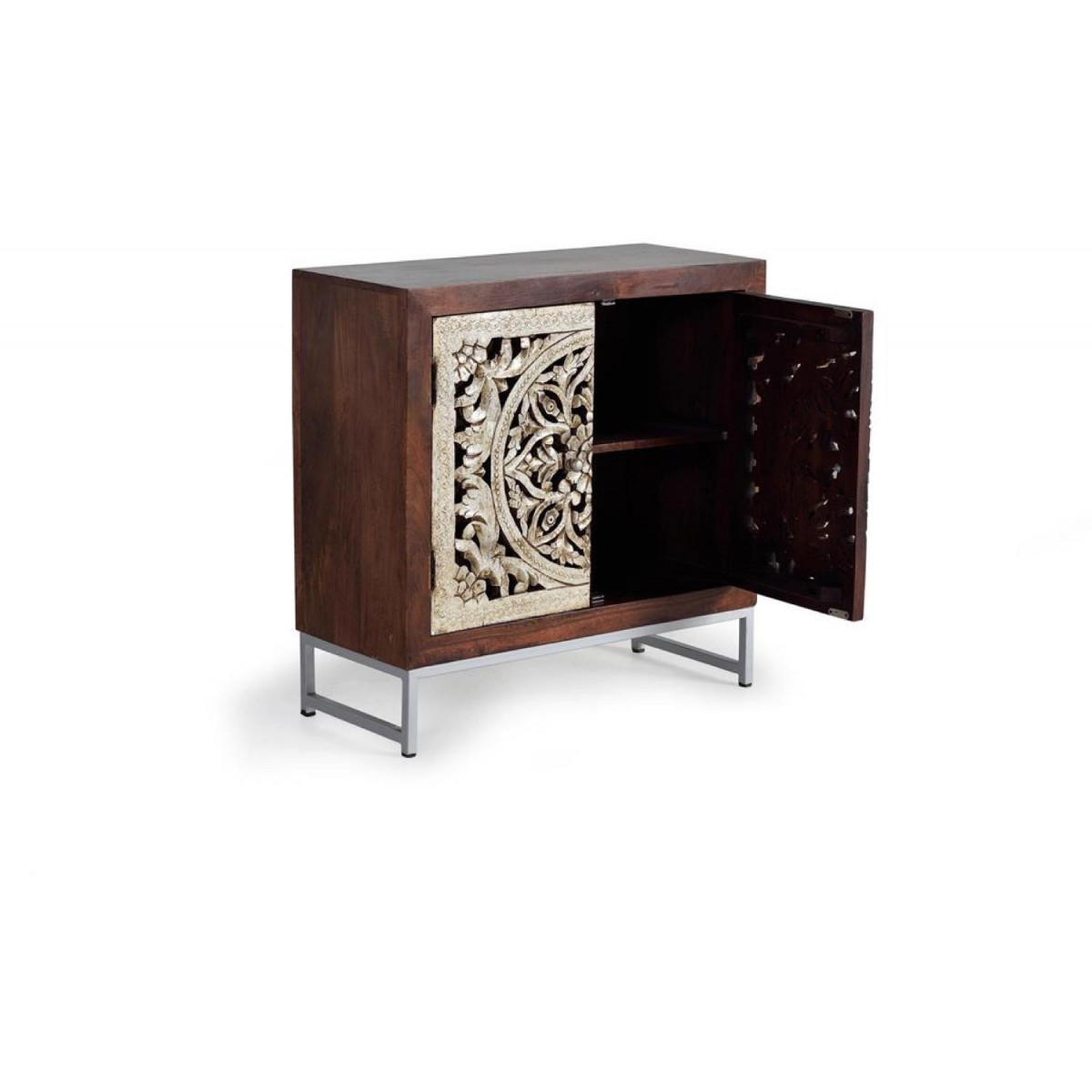 Buffet marron, DECORATION D’AUTREFOIS