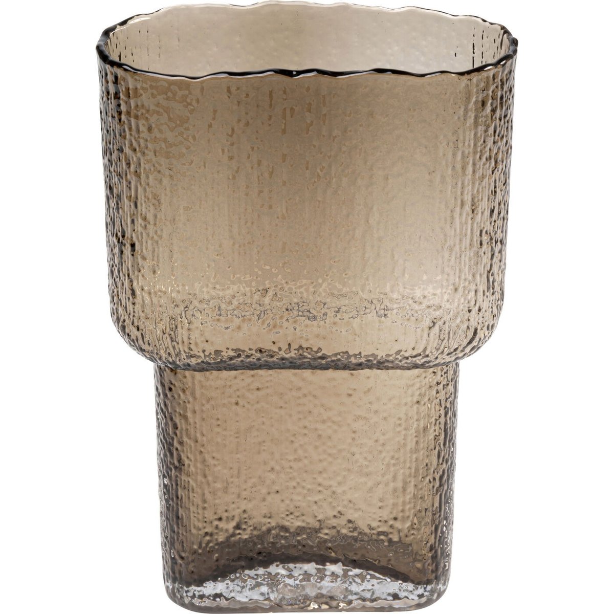 Vase en verre, FASHIONISTA marron, KARE DESIGN