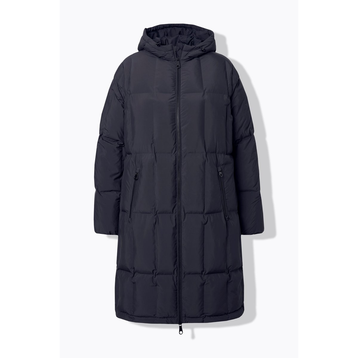 Manteau léger HYPRAR, capuche, déperlant noir, ULLA POPKEN