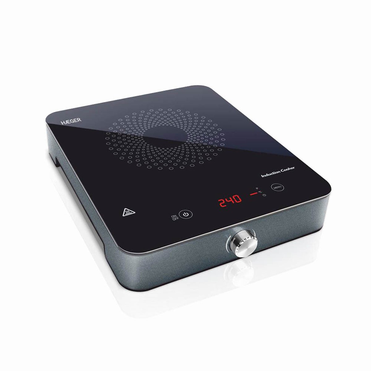 Placa de indução Induction Plus, HAEGER preto , HAEGER