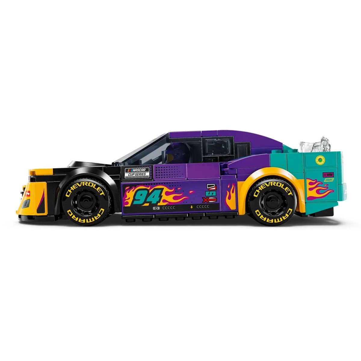 LEGO 76935 - Voiture de Course NASCAR Chevrolet Camaro ZL1 multicolore, LEGO