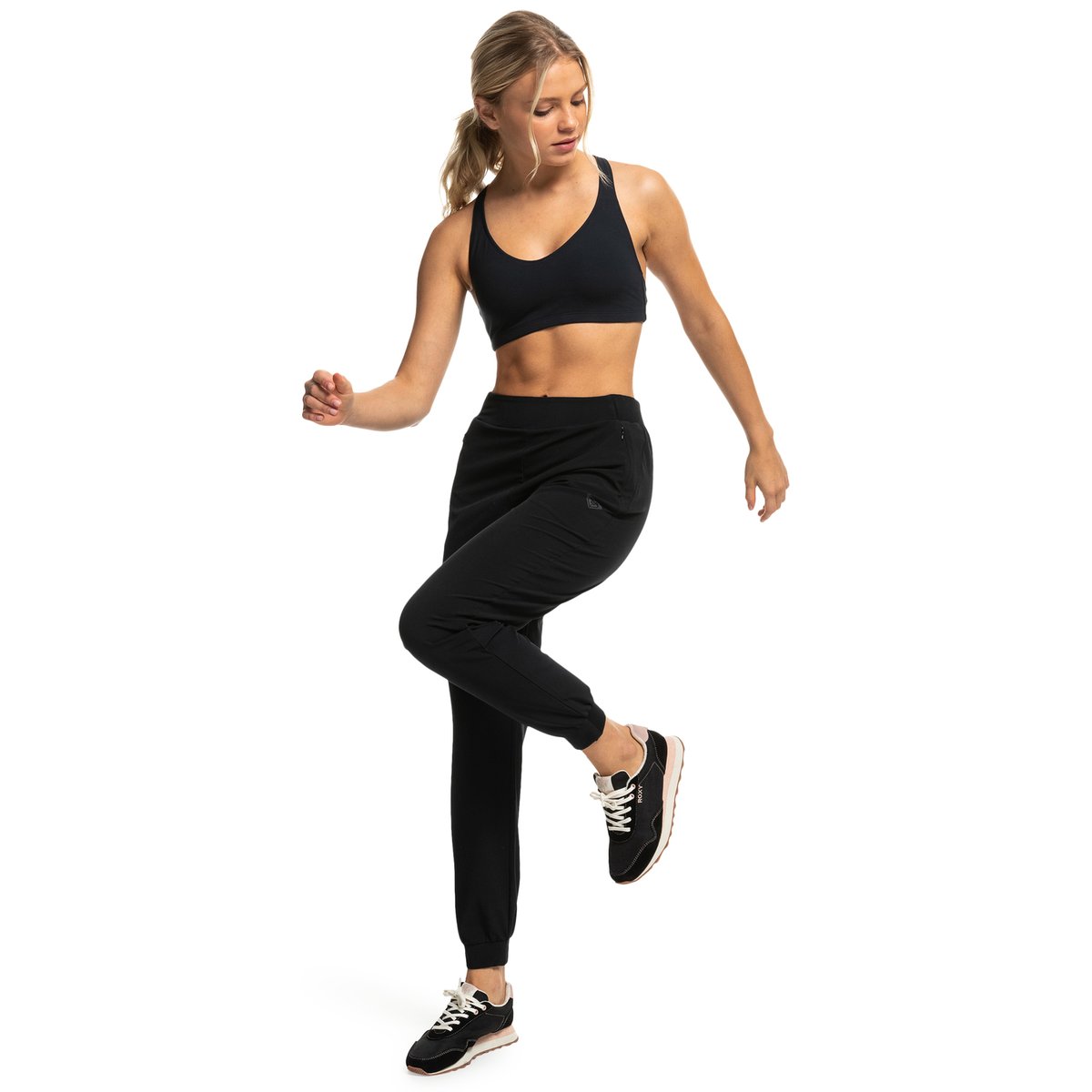 Brassière de sport HEART INTO IT. noir anthracite, ROXY