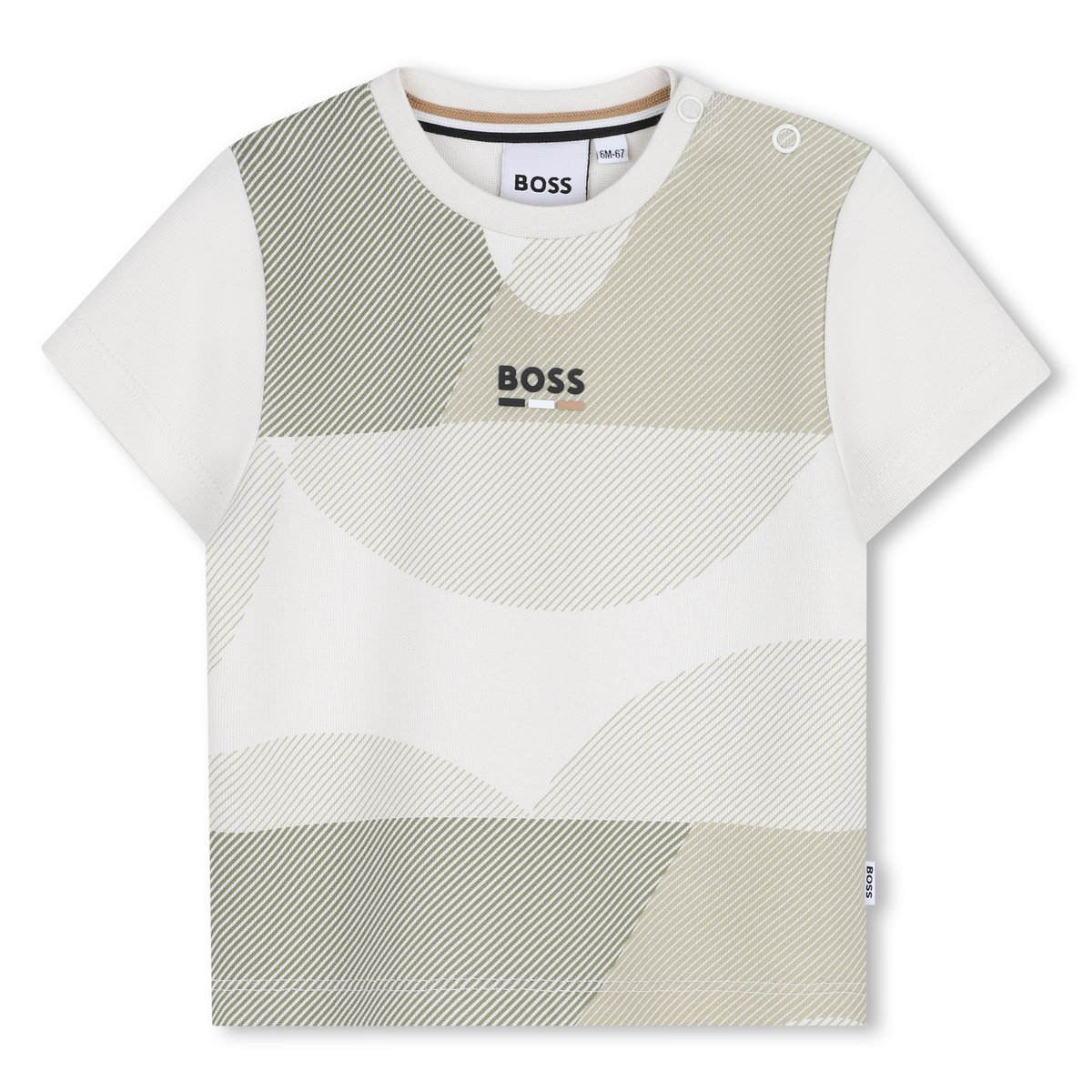 Tee-shirt manches courtes ivory, BOSS KIDSWEAR