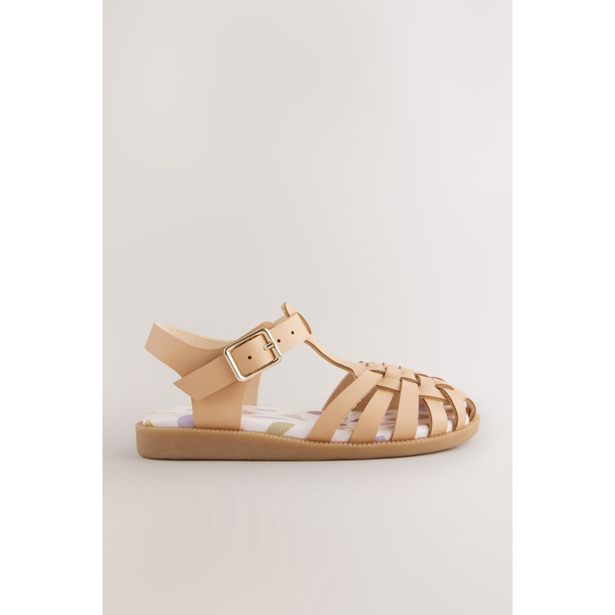 Sandales fisherman marron fauve, NEXT
