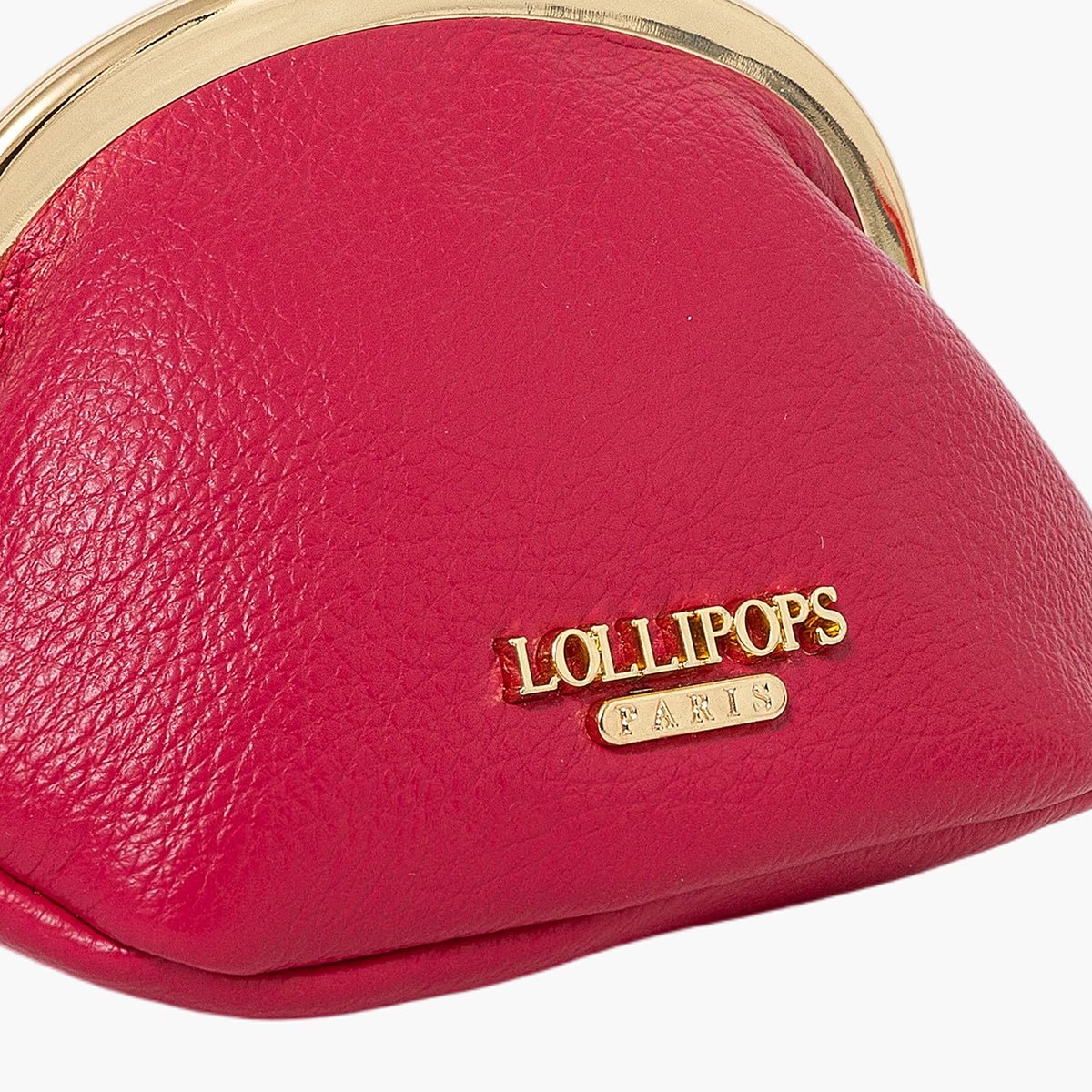 Porte-monnaie  Shania doré,fuchsia, LOLLIPOPS