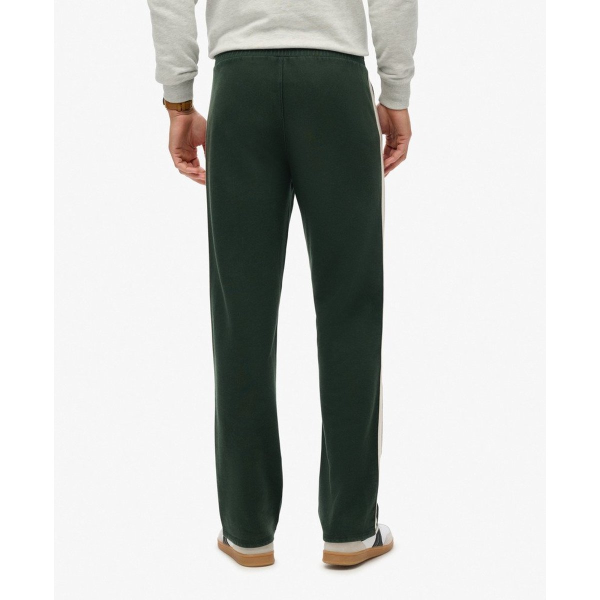 Pantalon de survêtement Vintage Athletic vert foncé academy, SUPERDRY
