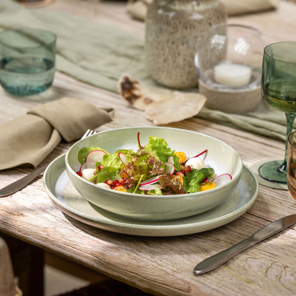 Assiette PERLEMOR couleur unique, LIKE. BY VILLEROY & BOCH