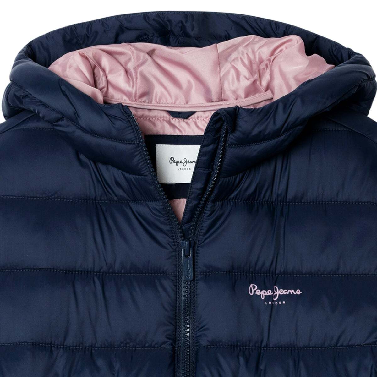 Doudoune Matelassée Imperméable bleu dulwich, PEPE JEANS