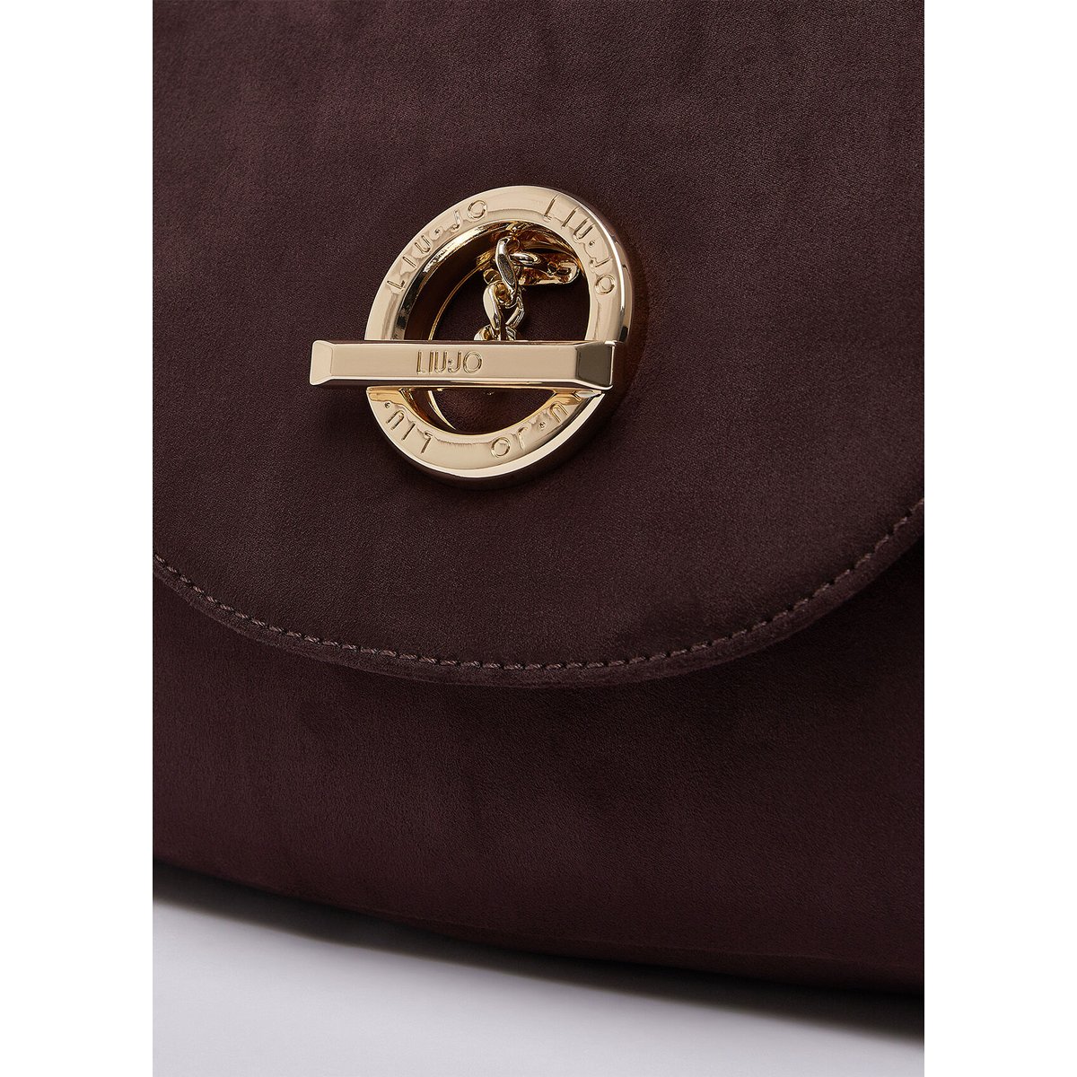 Sac à main moyen aubergine, LIU JO