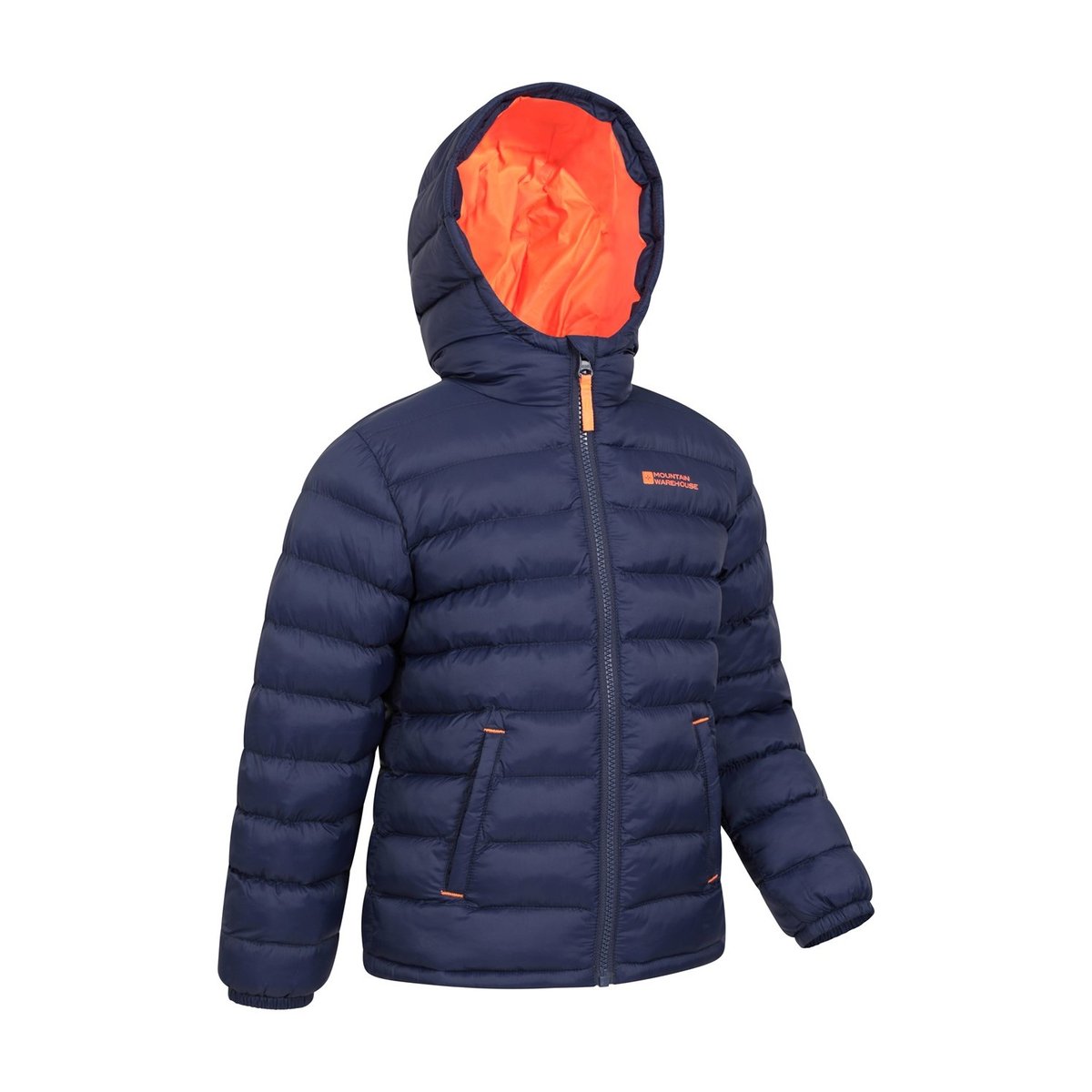 Veste matelassée à capuche SEASONS bleu marine, MOUNTAIN WAREHOUSE