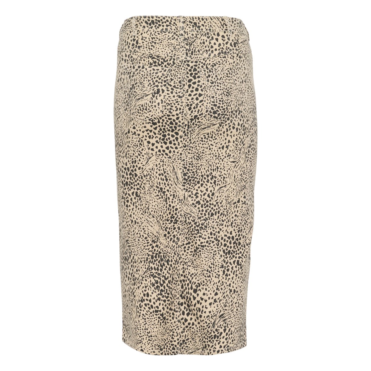 Skirt imprimé abstract leopard, KAFFE CURVE