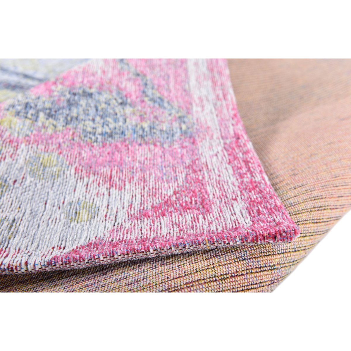 Tapis de salon moderne - COSIMA rose multi, GINO FALCONE