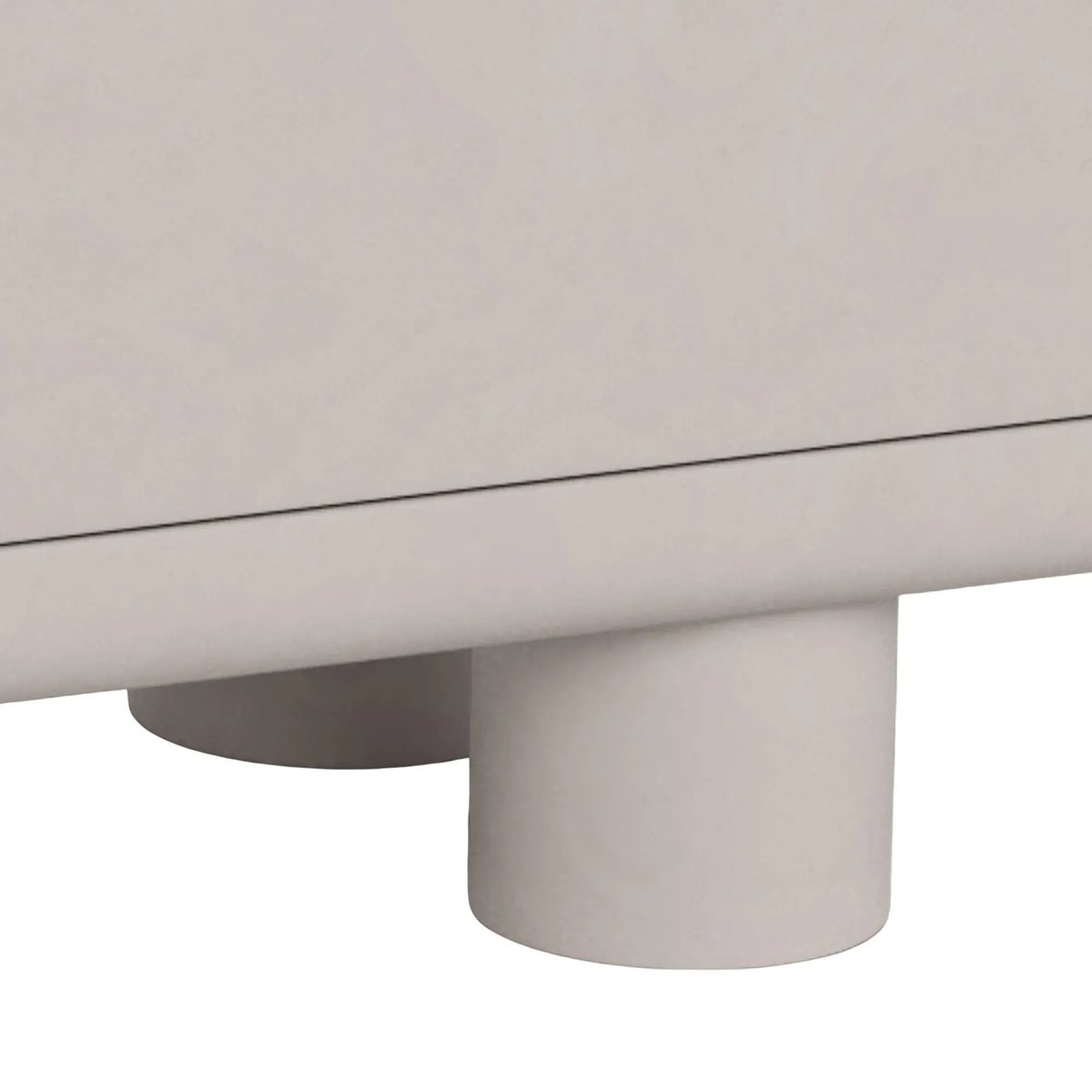Buffet bas design 3 portes gris L160 - MAGDA gris, HELLIN, DEPUIS 1862