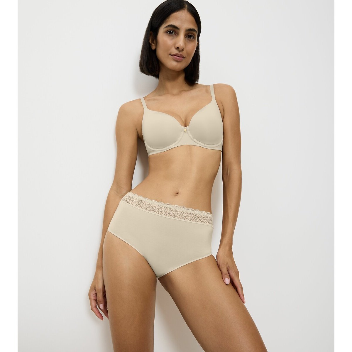 Lot de 3 culottes hautes Feel of modal vanille, TRIUMPH