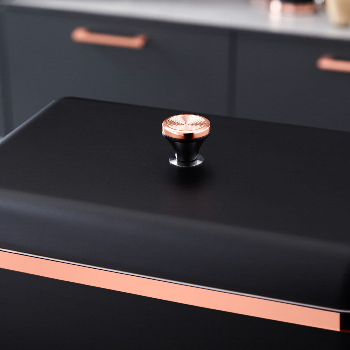 Cavaletto Bread Bin black, TOWER