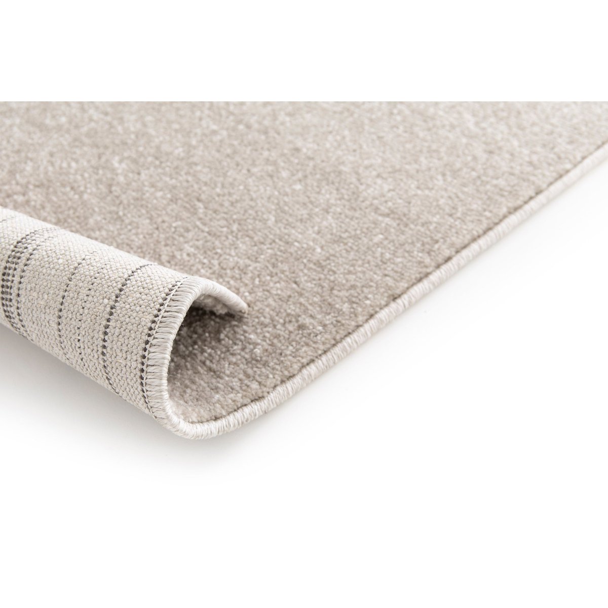 Tapis super doux très graphique JOUCAS gris minéral, AFK LIVING