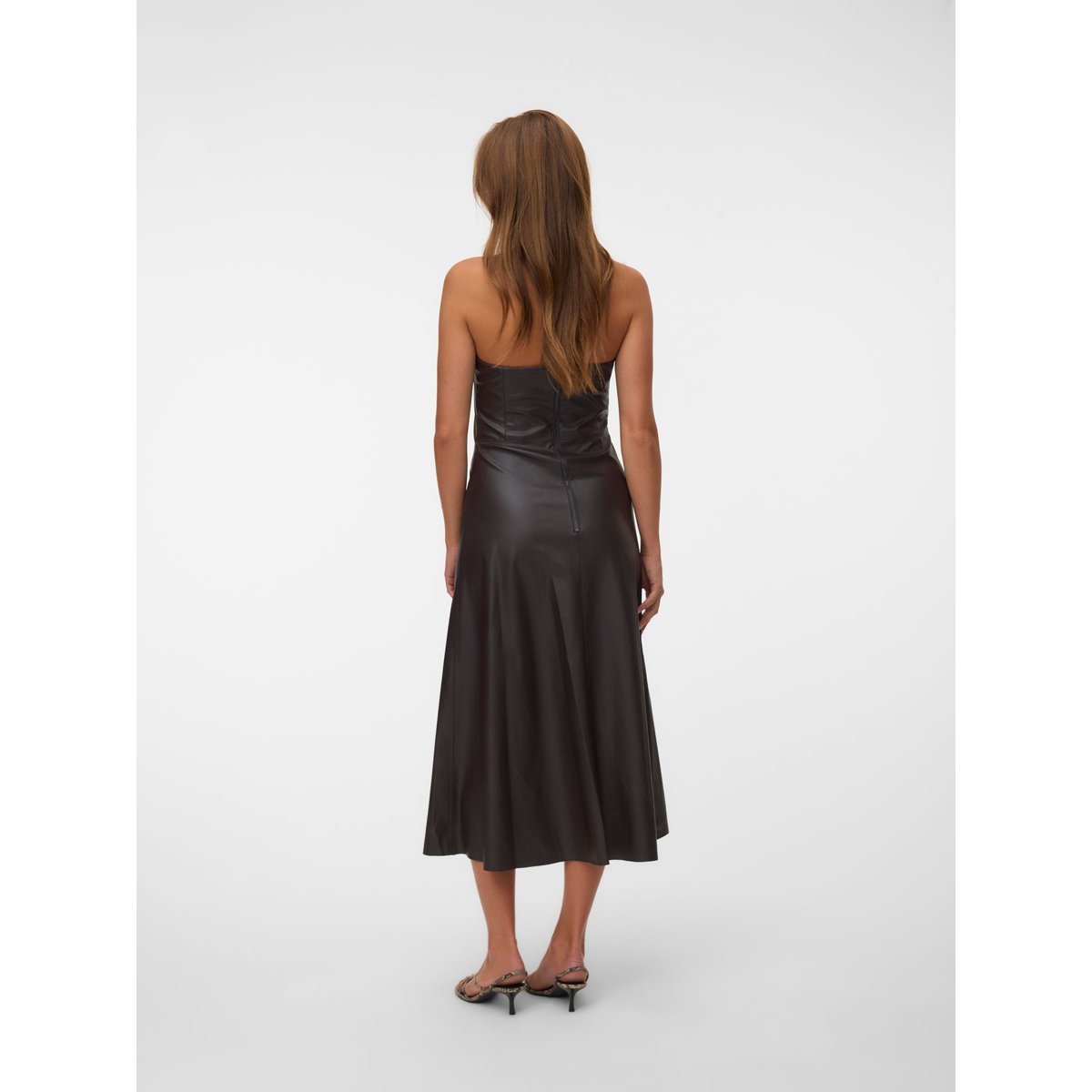 Robe marron - chocolate torte, VERO MODA