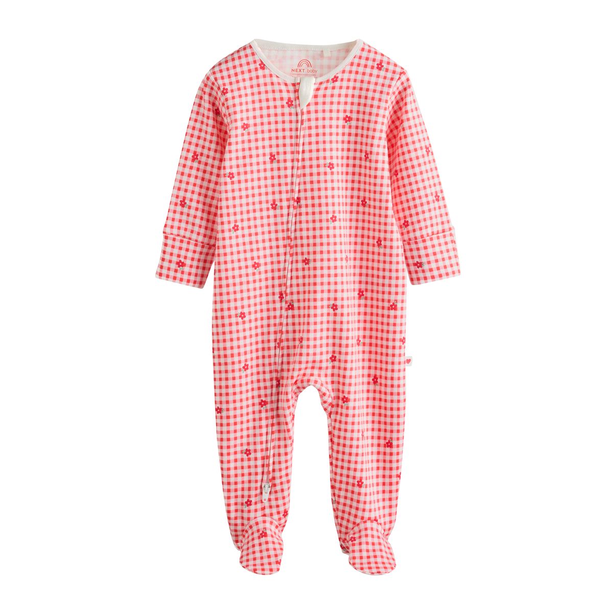 Dors-bien à zip double sens bébé, lot de 4 rouge/rose, NEXT