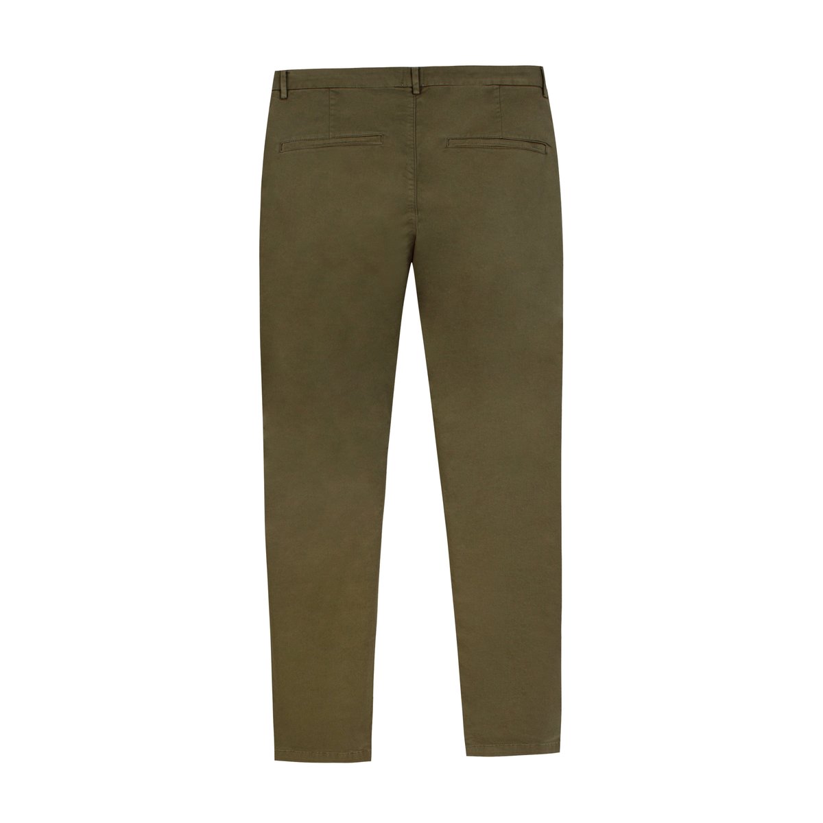 Pantalon chino slim vert kaki, IKKS