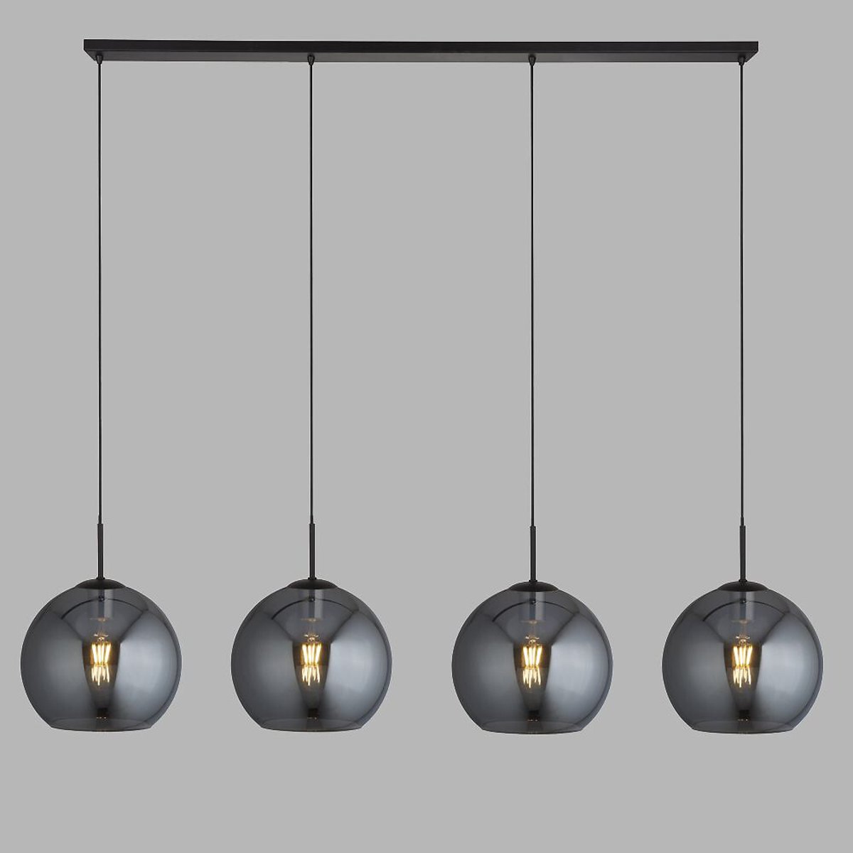 Adelaide 4-Light Bar Pendant Light black, SO'HOME