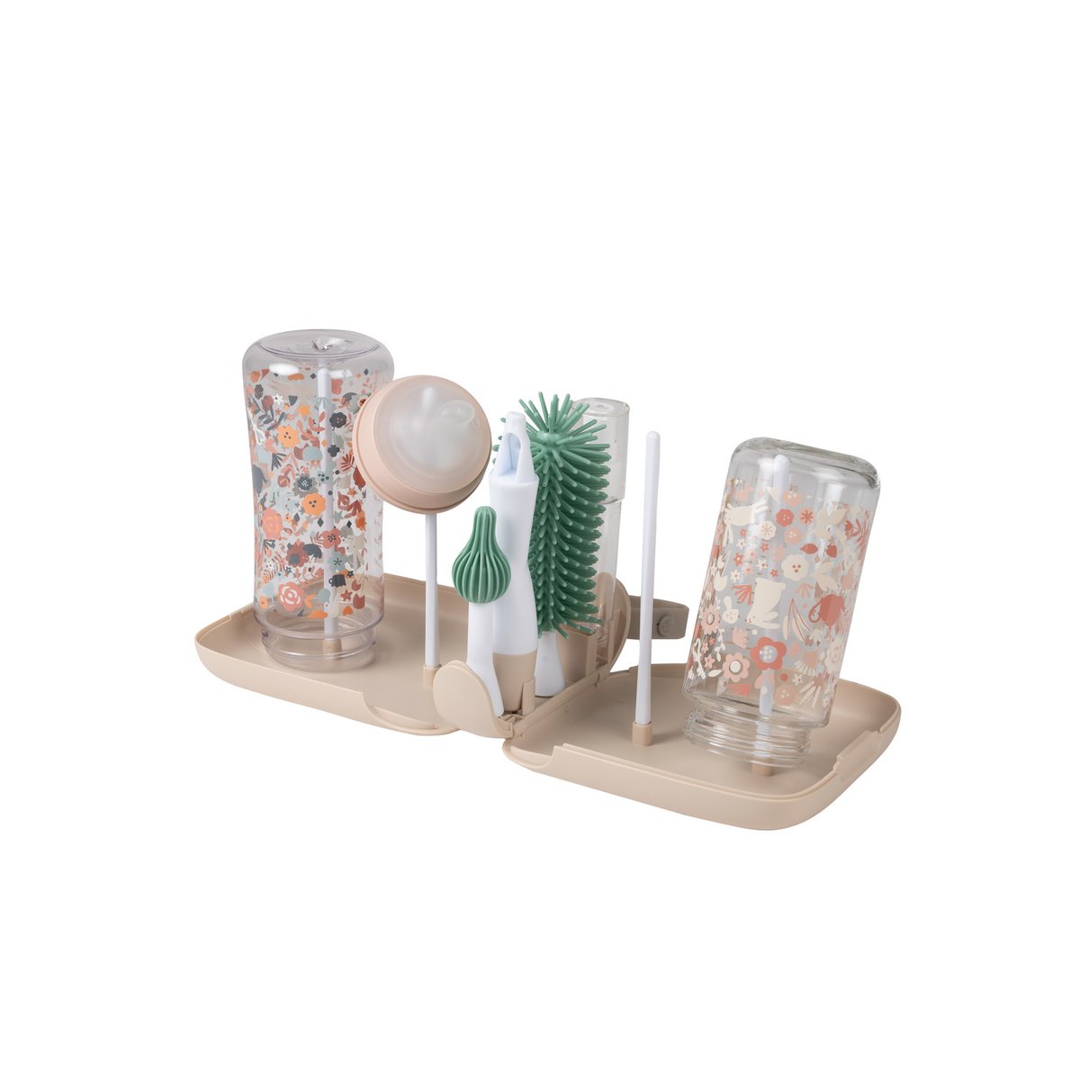 Set de nettoyage pour biberon nomade terre argile, BEABA
