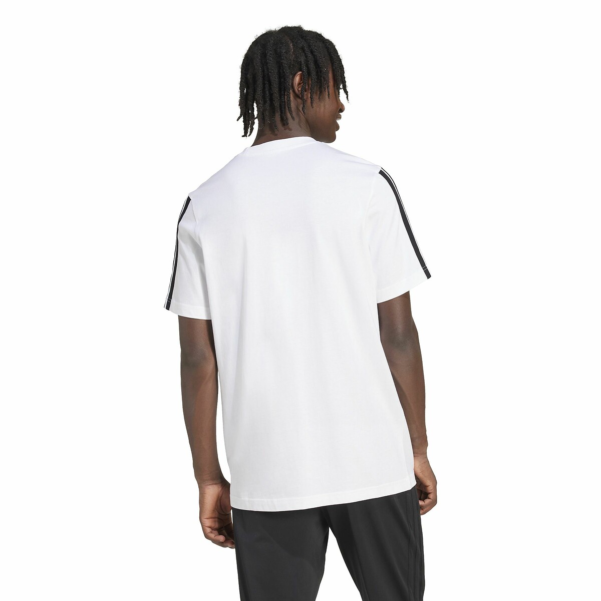 T-shirt 3 Stripes blanc, ADIDAS SPORTSWEAR
