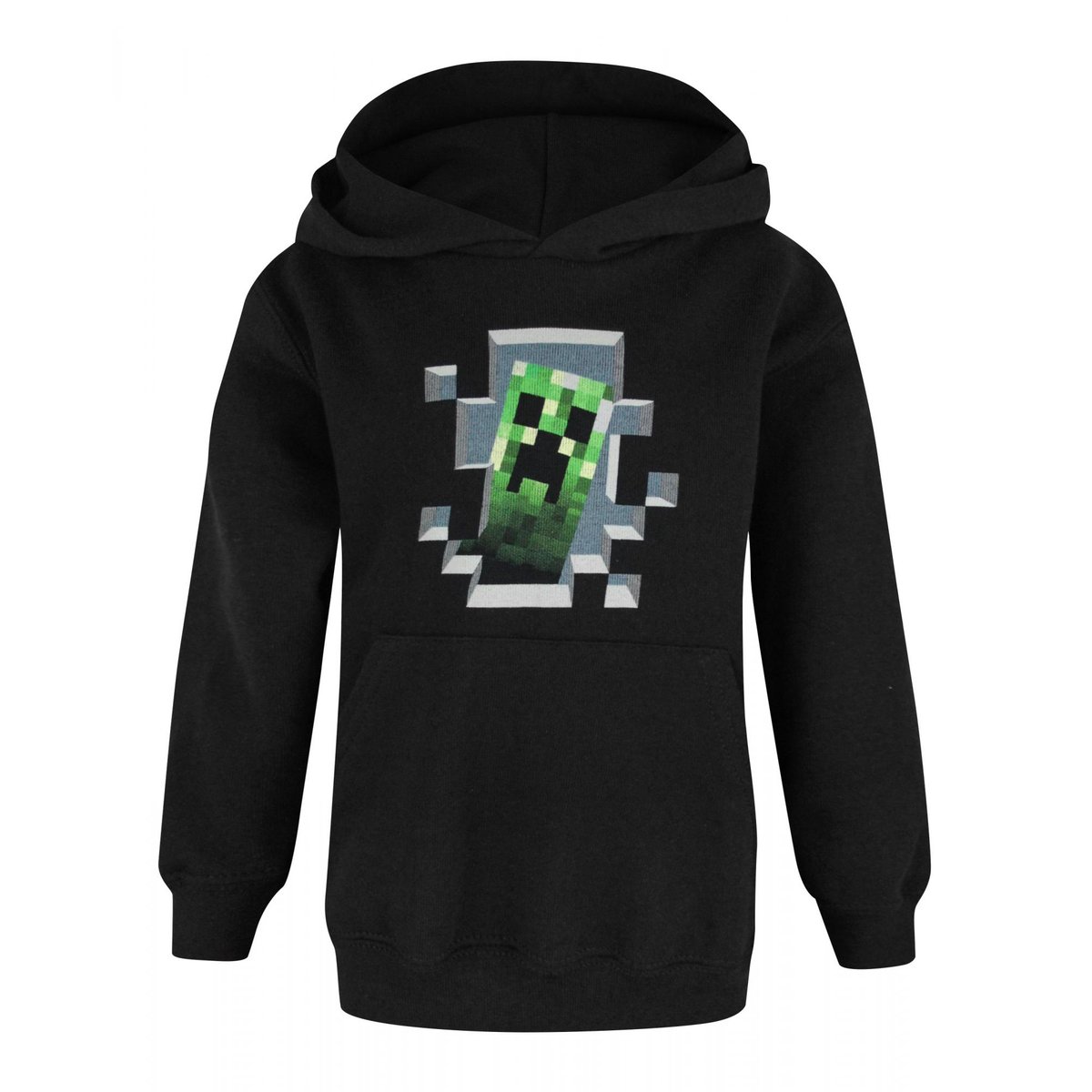 Sweat à capuche noir, MINECRAFT