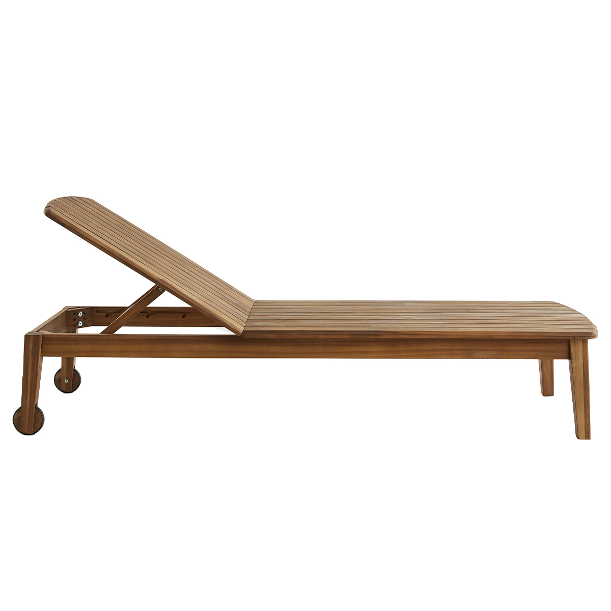 Bain de soleil en bois massif CANOPEE naturel, MILIBOO