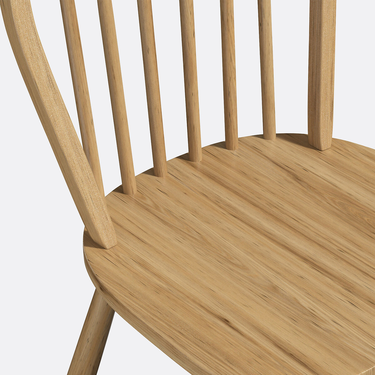 Lot de 2 chaises à barreaux, WINDSOR naturel, LA REDOUTE INTERIEURS