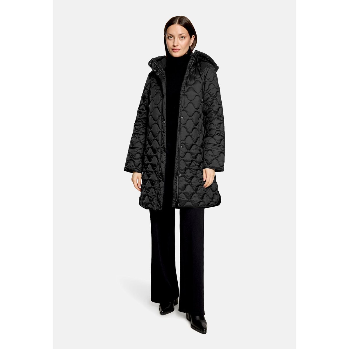 Veste outdoor à capuche noir, BETTY BARCLAY