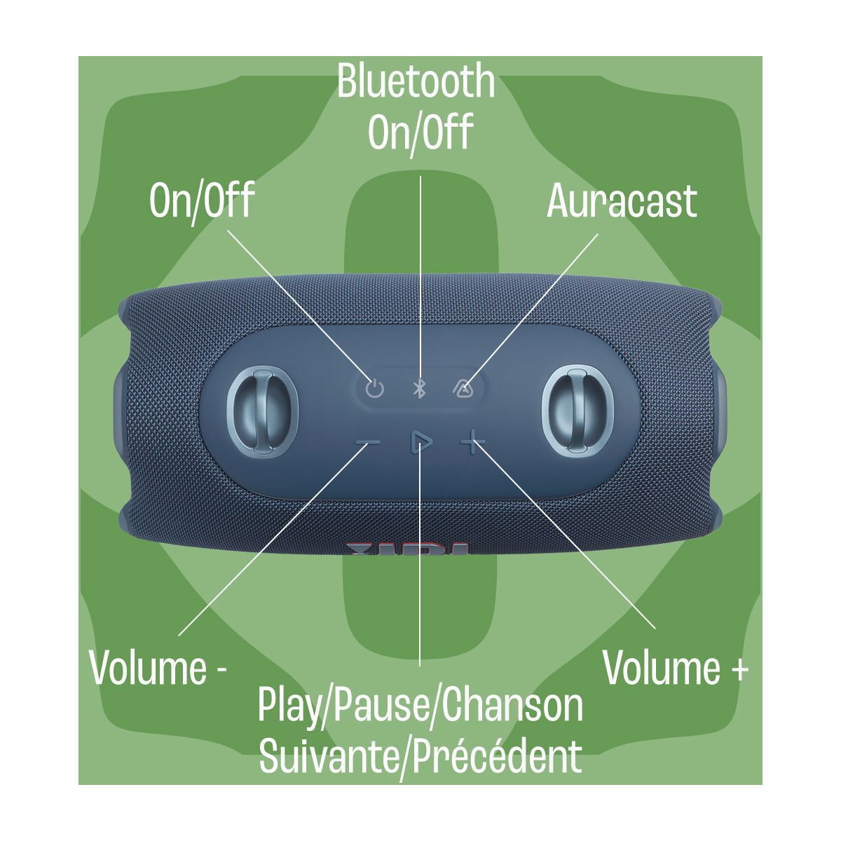 Enceinte portable Xtreme 5 Bleu couleur unique, JBL