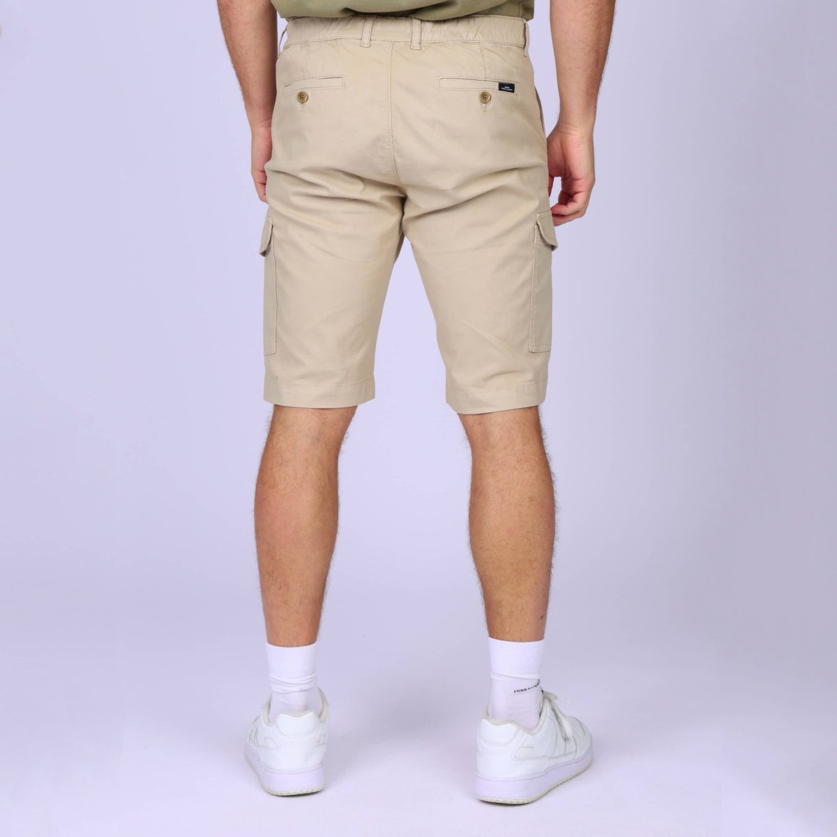 Bermuda cargo Dayton beige, MISE AU GREEN