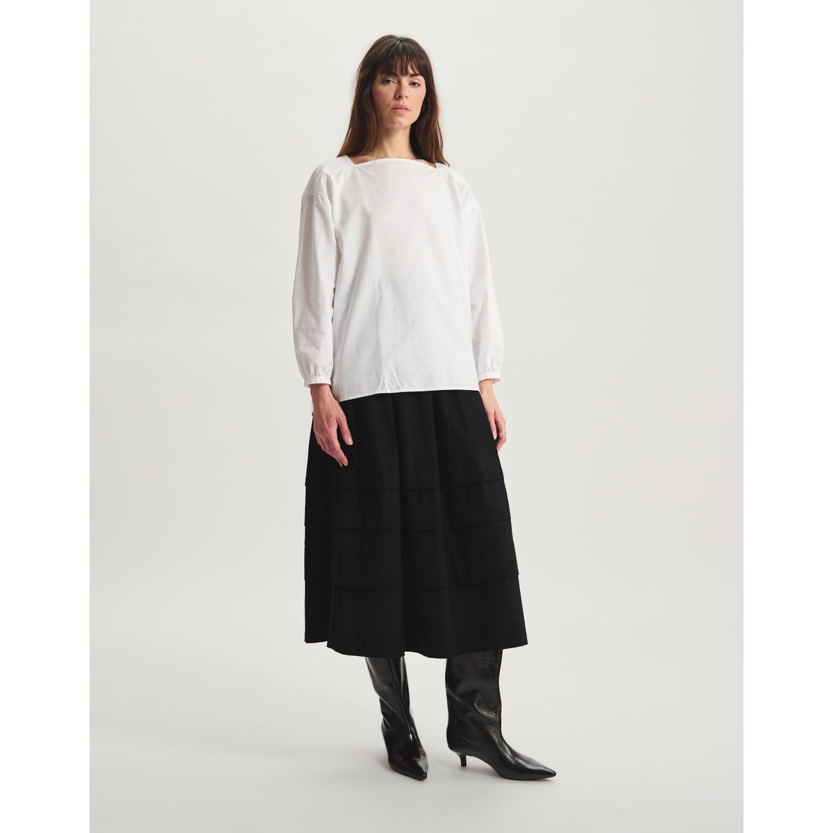 Top Sea fluide en coton blanc, INES DE LA FRESSANGE PARIS