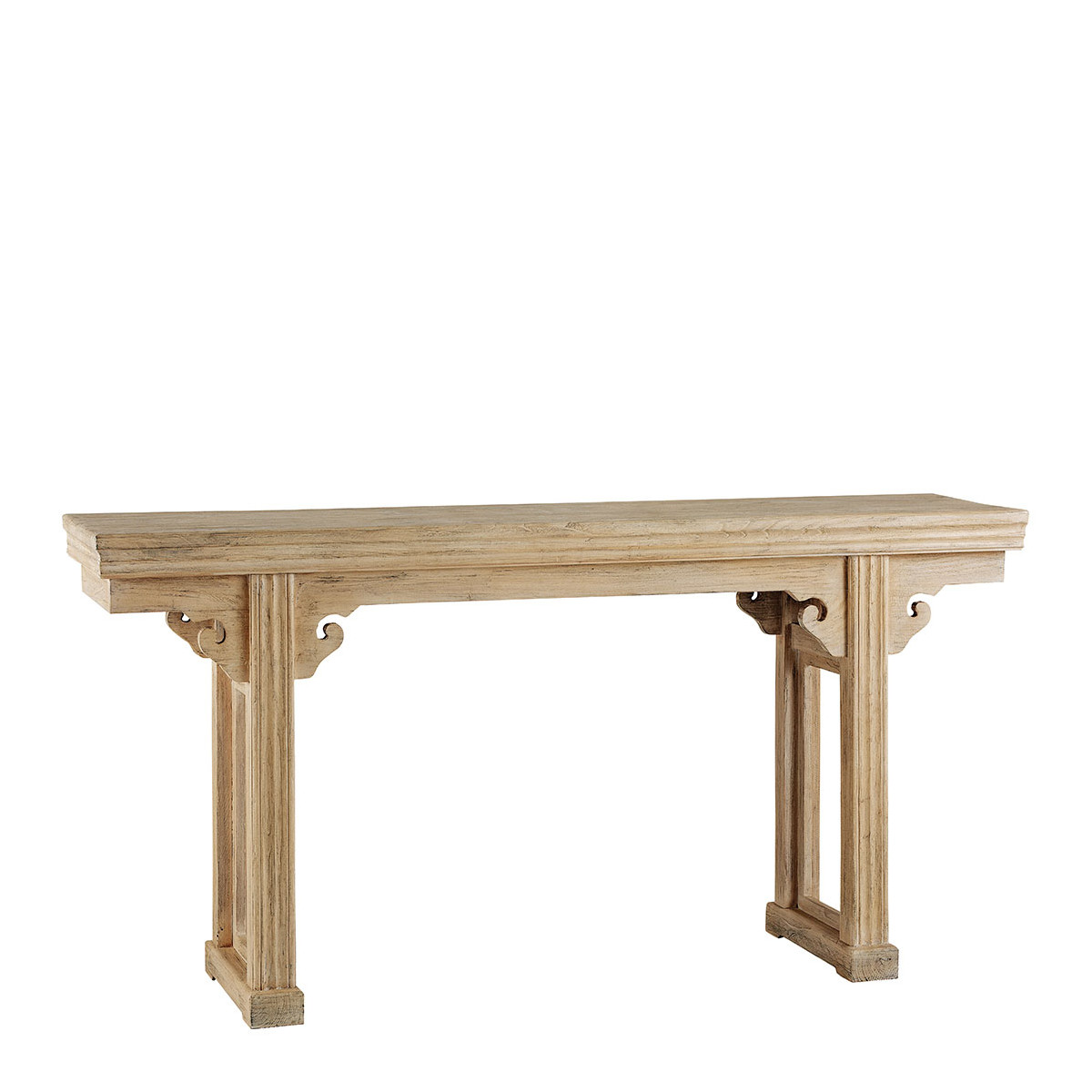 Console BAO orme recyclé beige, BLANC D’IVOIRE