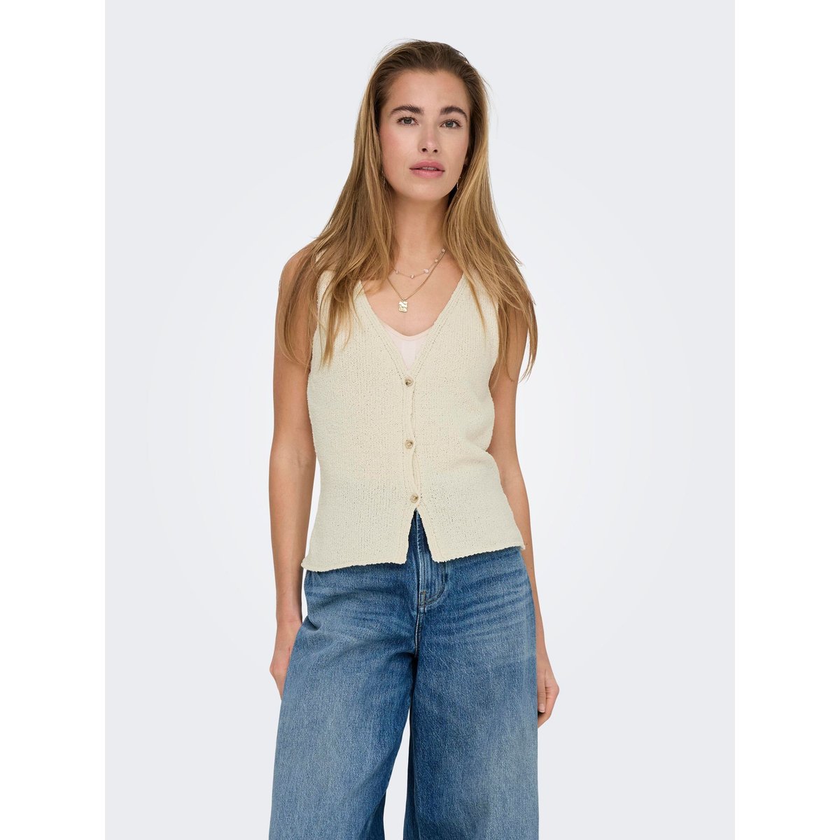 ONLGURLI Gilet Gilet birch, ONLY